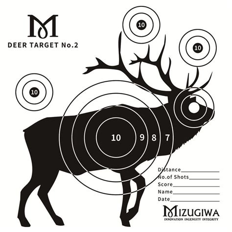 deer targets for rifle.